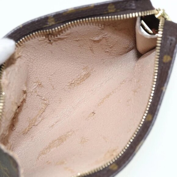 LOUIS VUITTON Monogram Bucket PM Accessory Pouch LV Auth am6740 - Picture 10 of 16